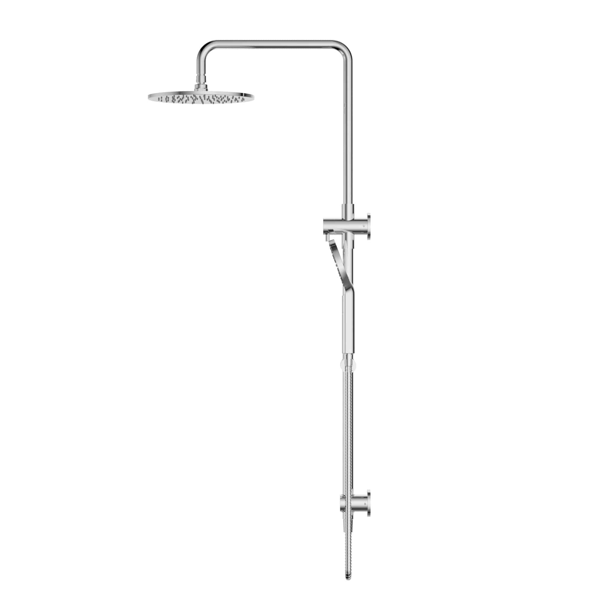 Modern National Luxury Twin Shower Column Set - Chrome - Image 4