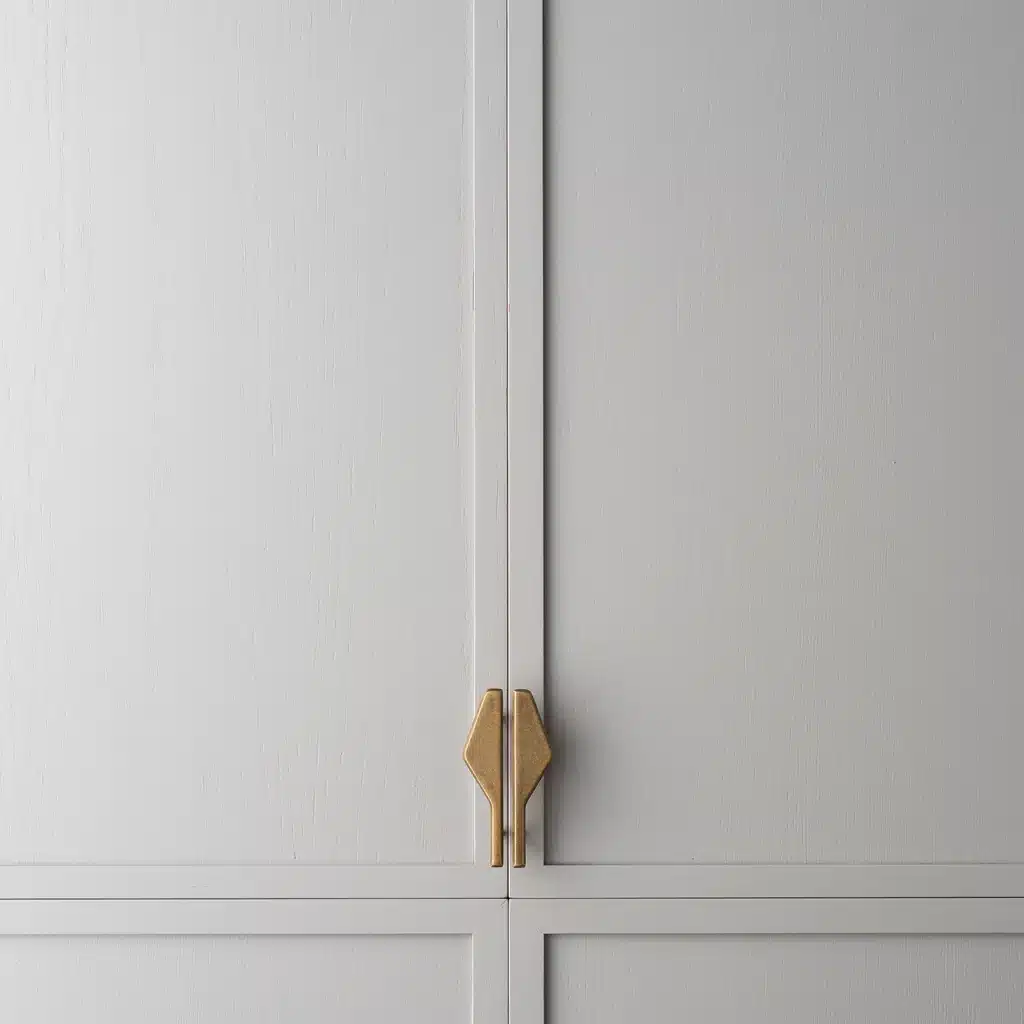 Lo & Co Outline_C Handle Tumbled Brass - Small 130mm - Image 7