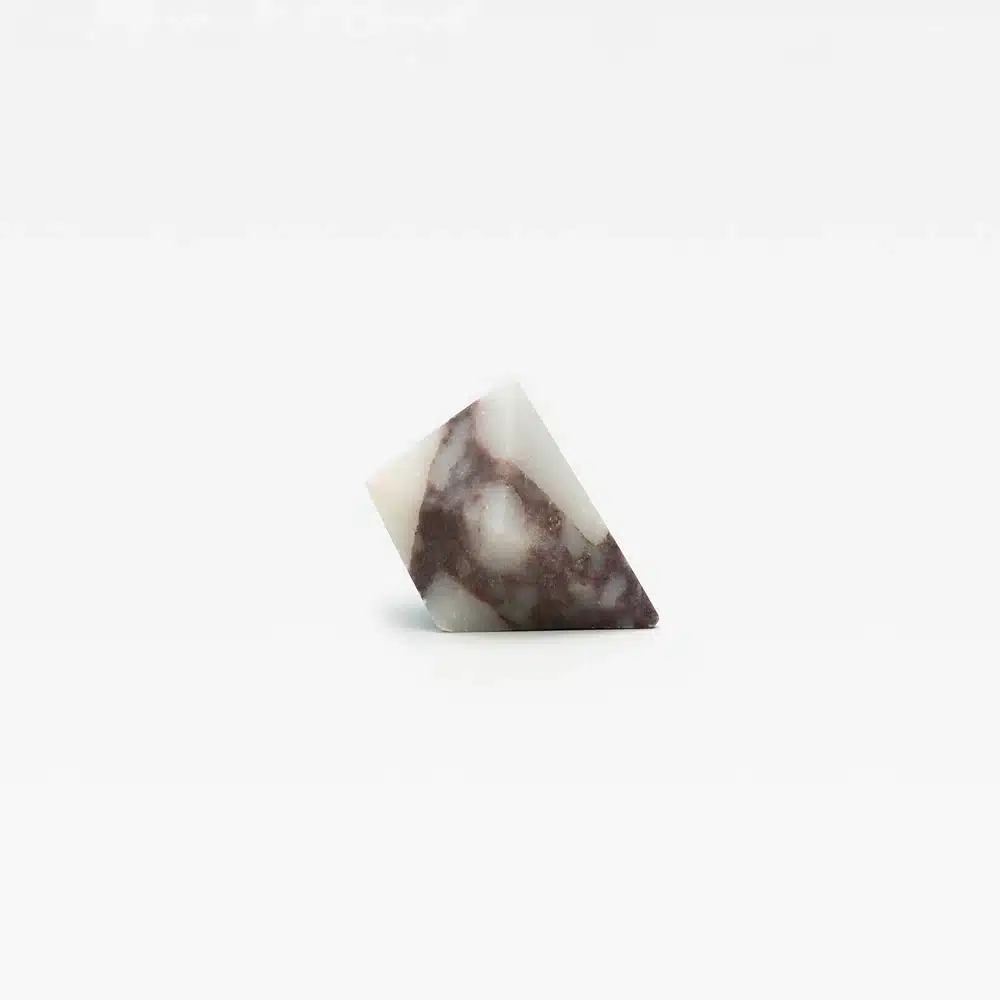 Lo & Co Prism Knob Marble Viola