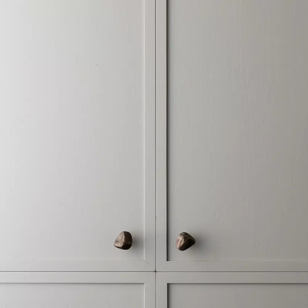 Lo & Co Cast Rubble Knob Oil Rubbed Bronze- Large 60mm - Image 5