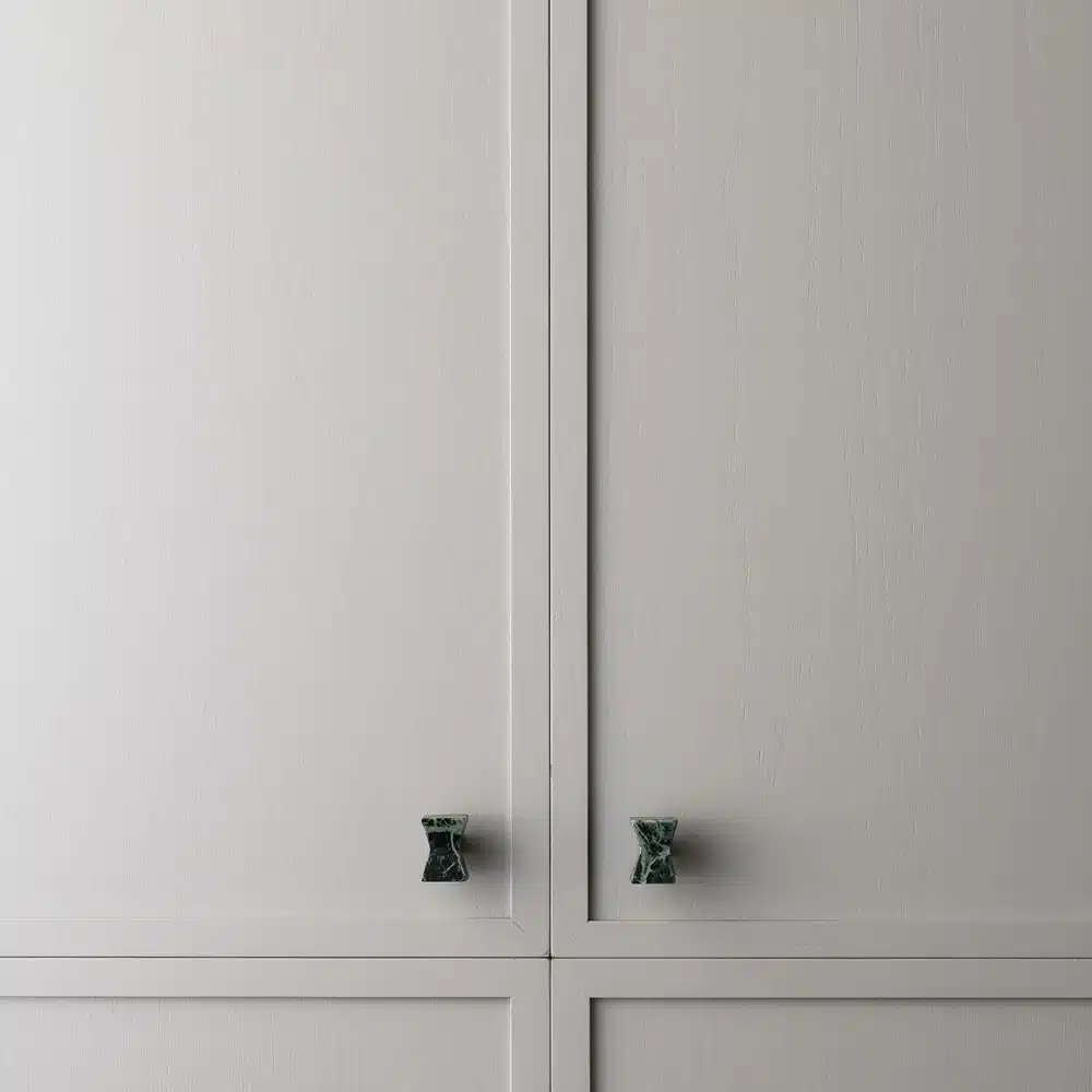 Lo & Co Forma Marble Knob Verde - Image 3