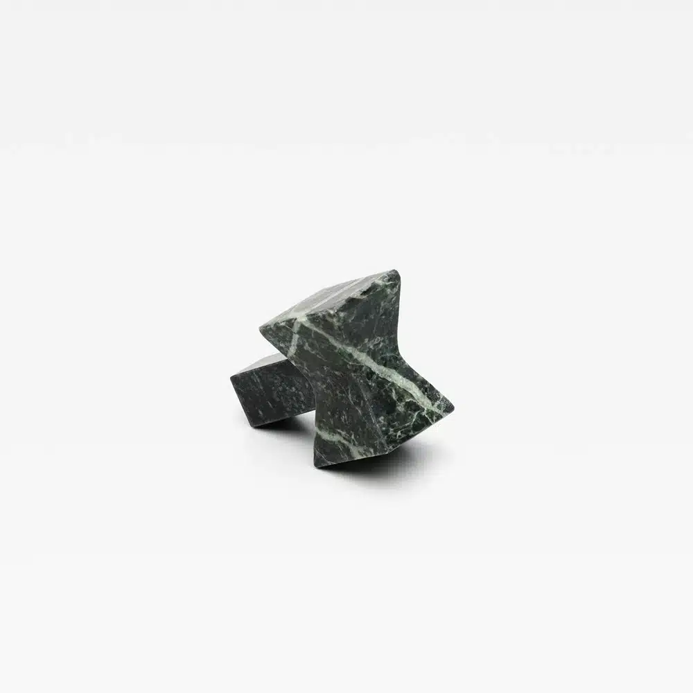 Lo & Co Forma Marble Knob Verde - Image 5