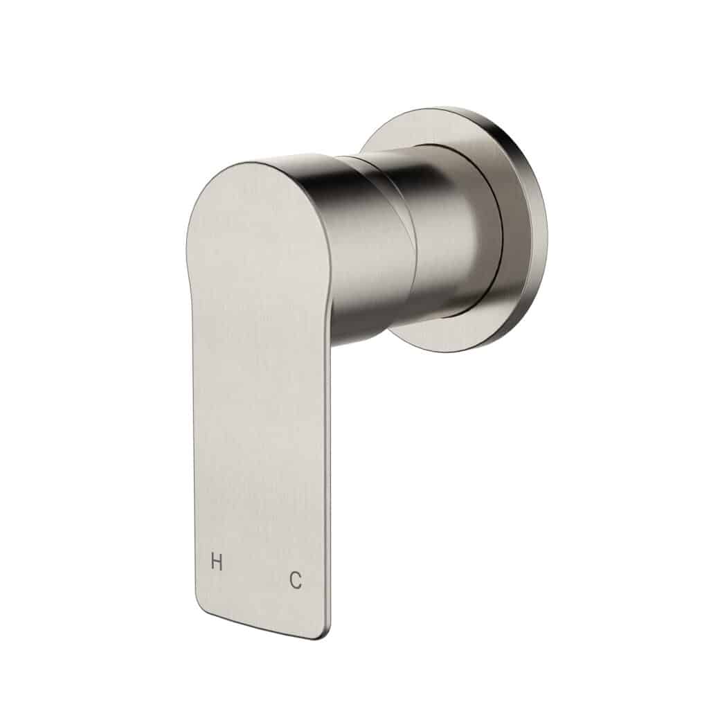 Momo handles brushed nickel lever