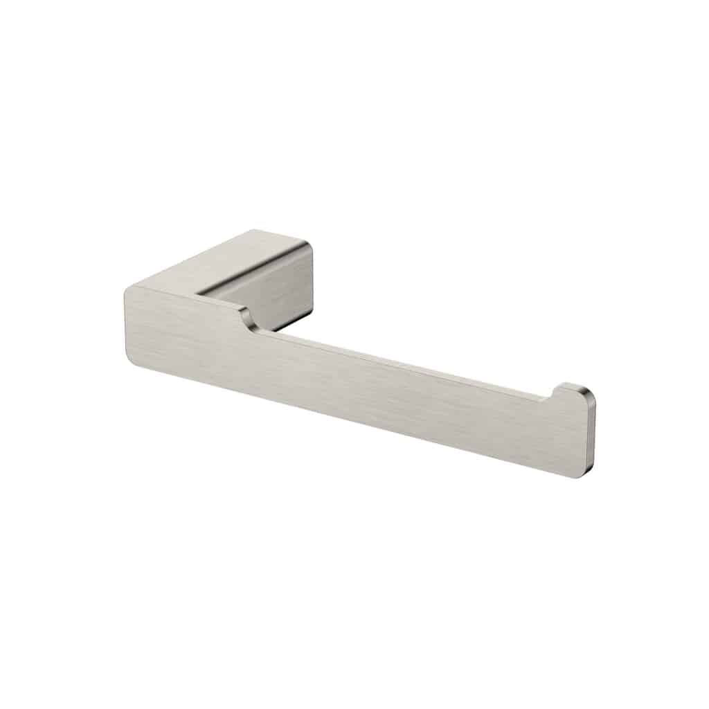 Flush pull cavity slider brushed nickel