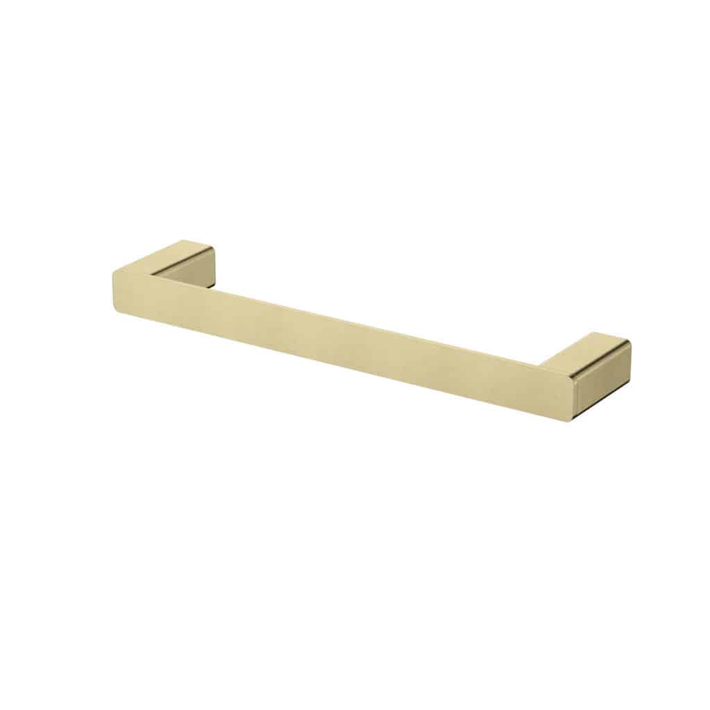 Marble handles brushed brass finish