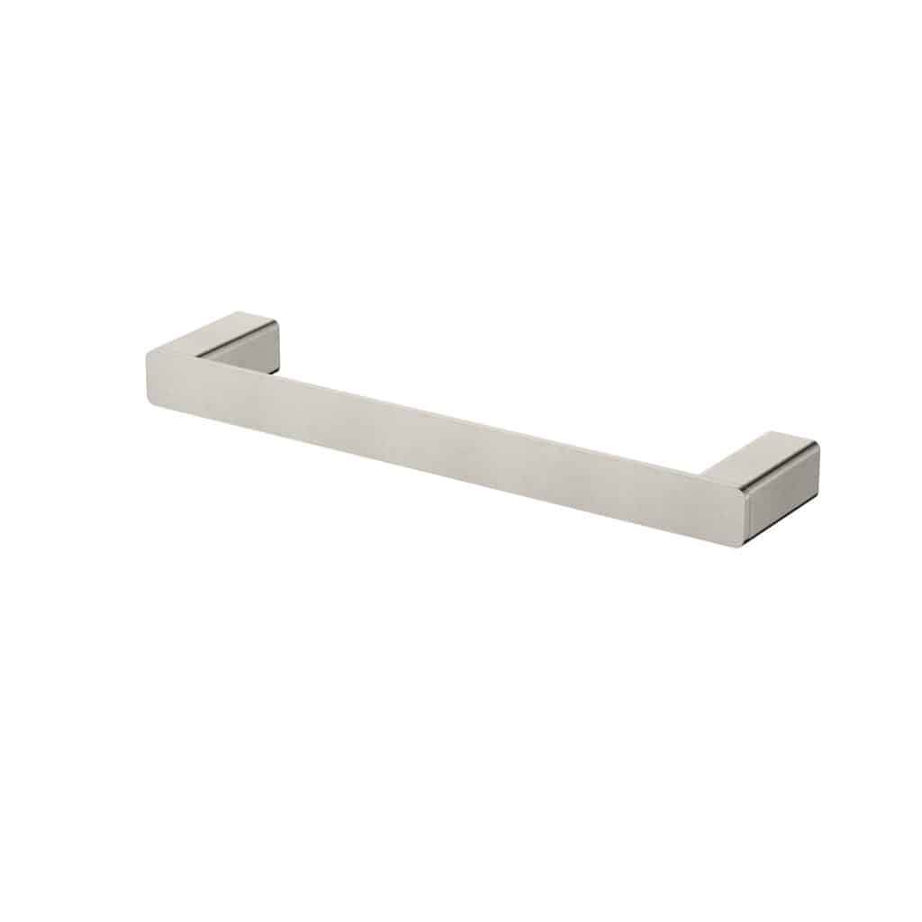 Marble cabinet handles - brushed nickel finish