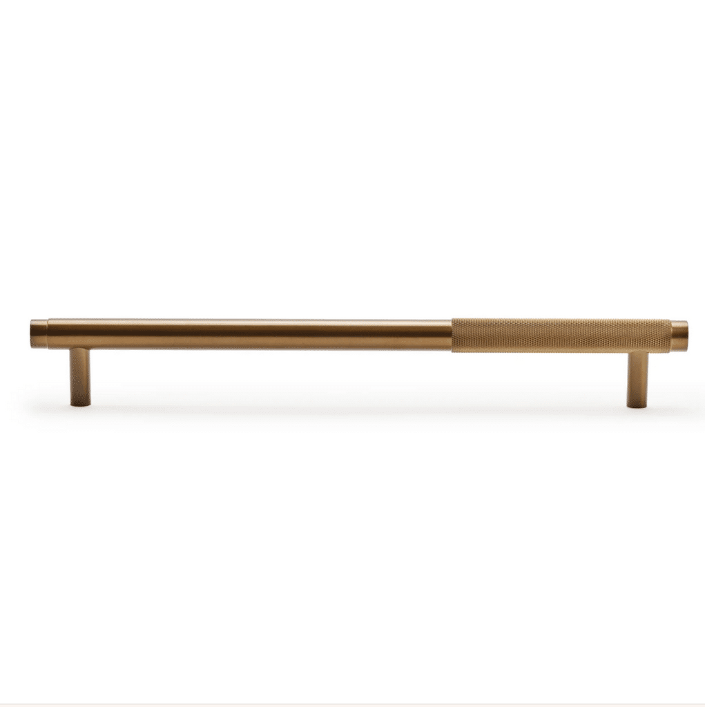 Lo and co curve pull - bronze textured bar
