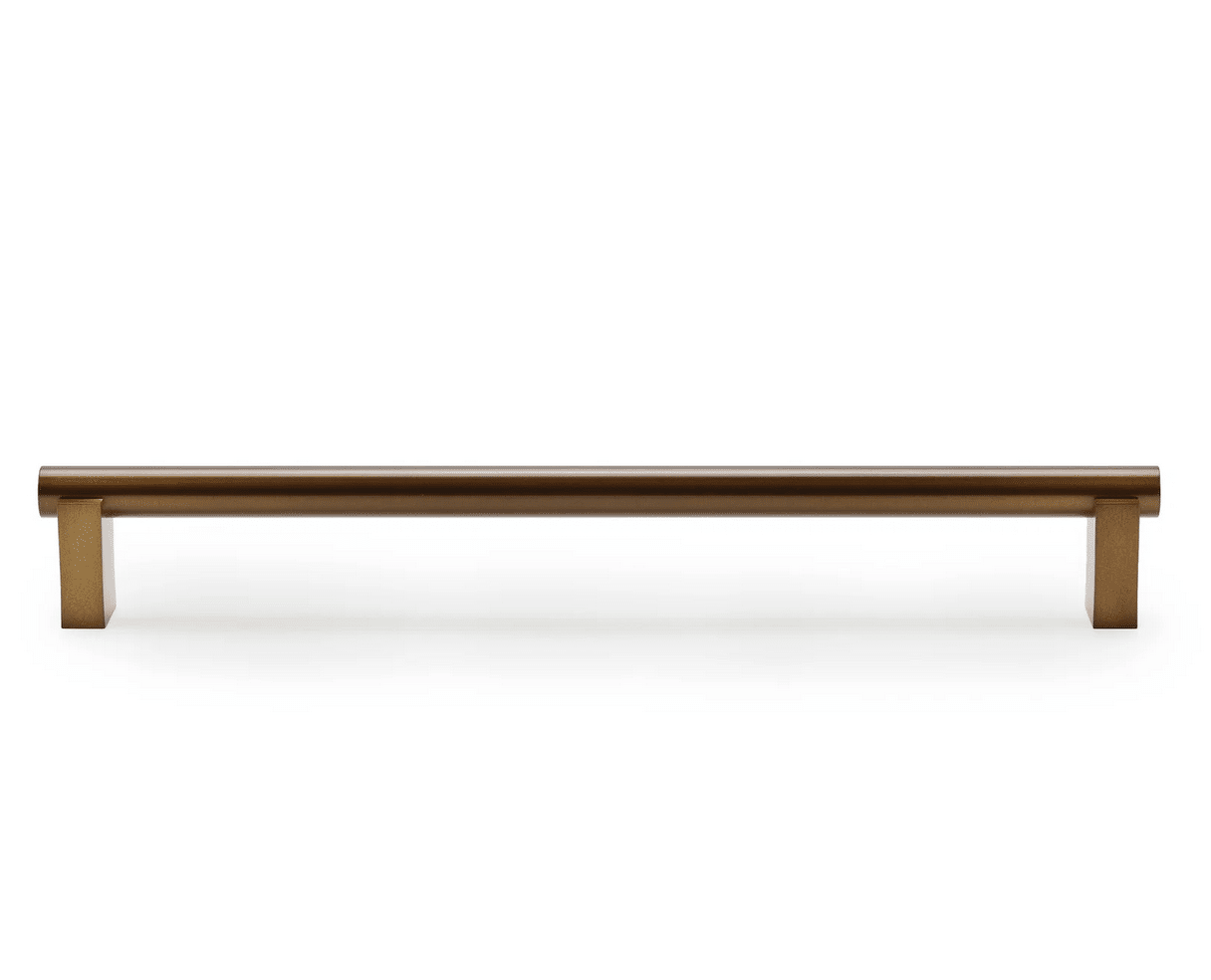 Zano Aura Handle - Large 250mm - Antique Copper Brass