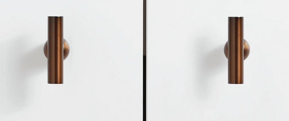 Zano Flair Knob - Copper Brass - Image 5