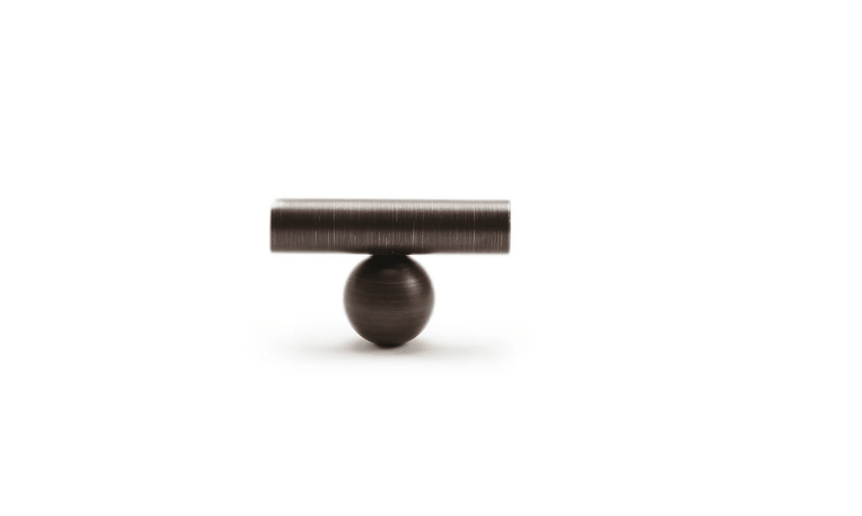 Zano Flair Knob - Antique Copper Brass