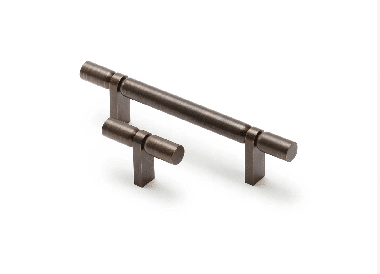 Zano Shift Handle 146mm - Antique Copper Brass - Image 4