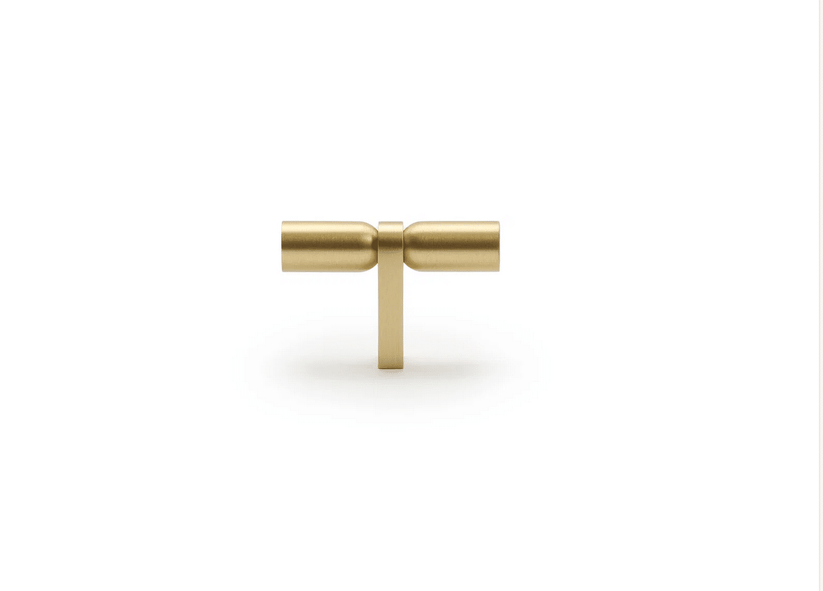 Zano Shift Knob - Satin Brass