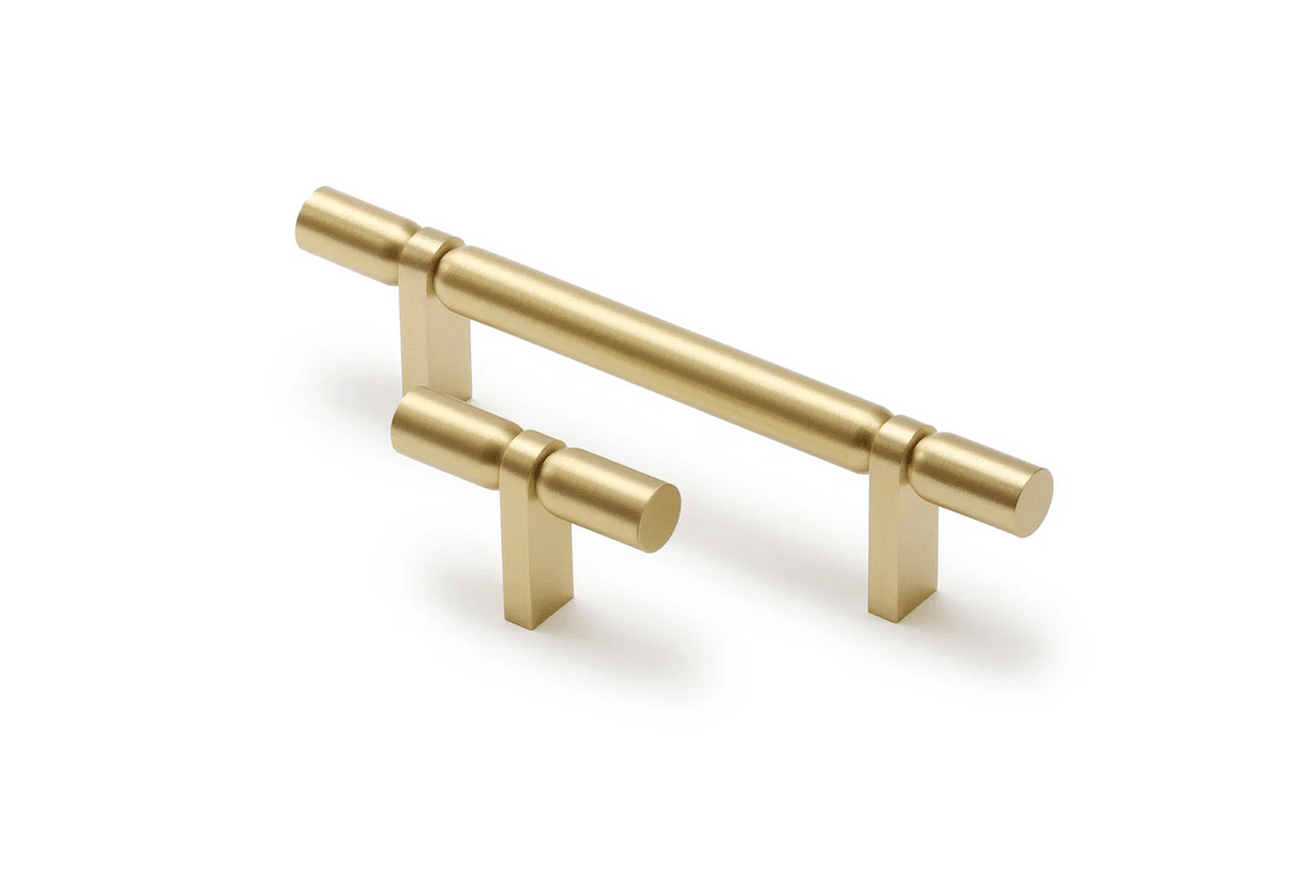Zano Shift Knob - Satin Brass - Image 2