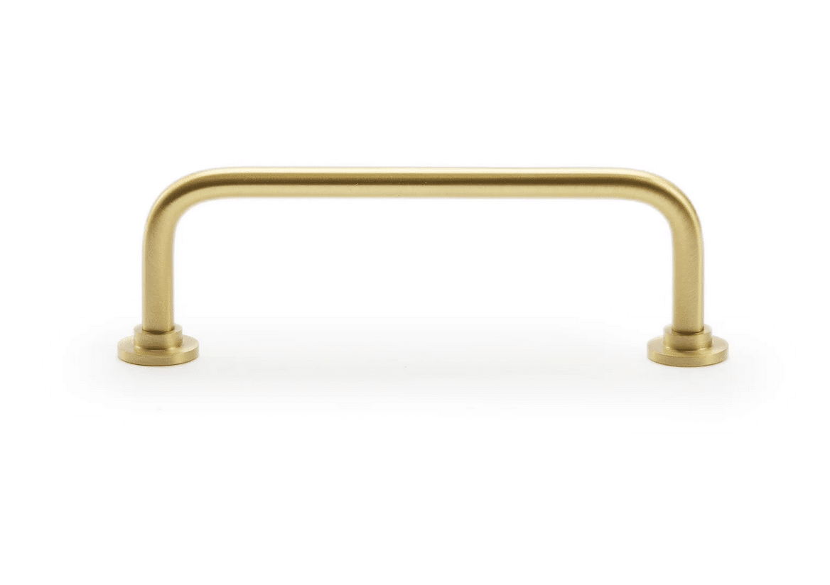 Zano Arch Handle - Medium 175mm - Satin Brass