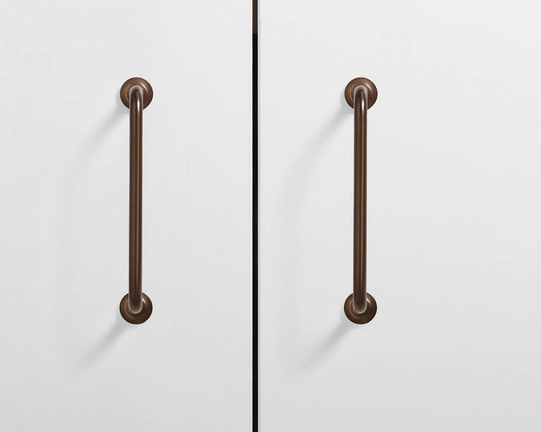 Zano Arch Handle - Small 110mm - Copper Brass - Image 4