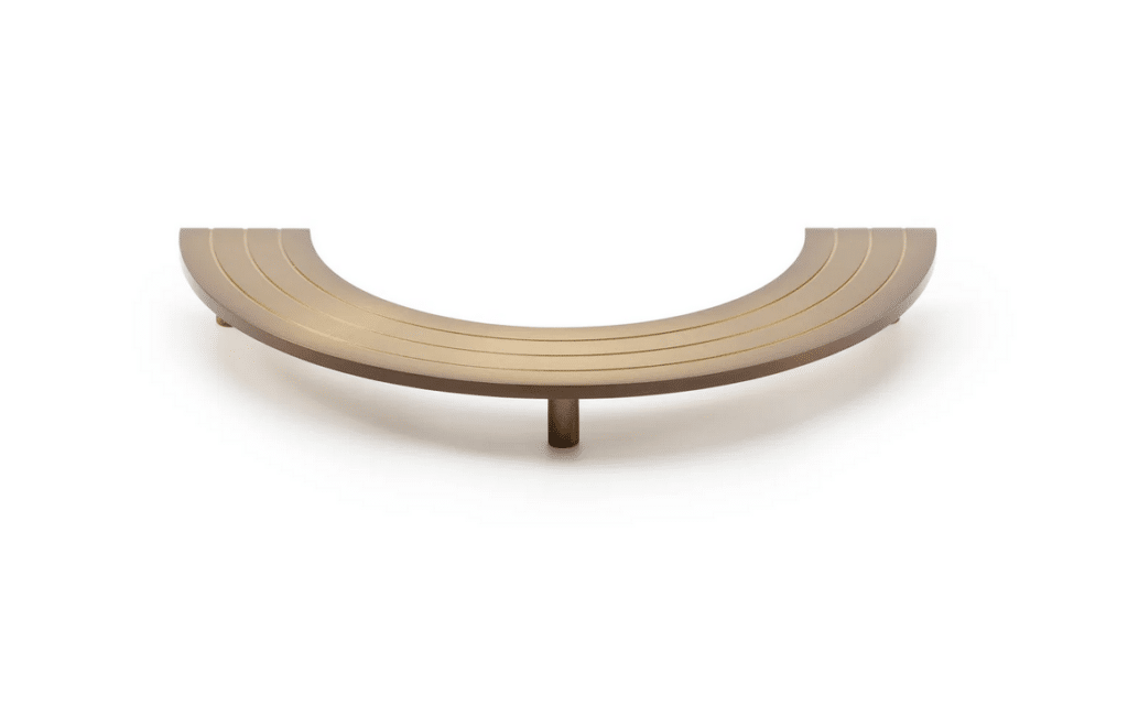 Alive bathroom set curved handle