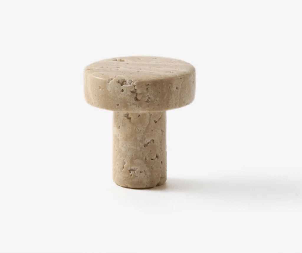 Marble handles mushroom knob design