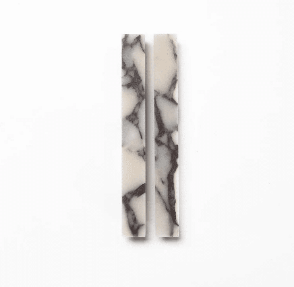 Marble cabinet handles - Viola rectangle pull