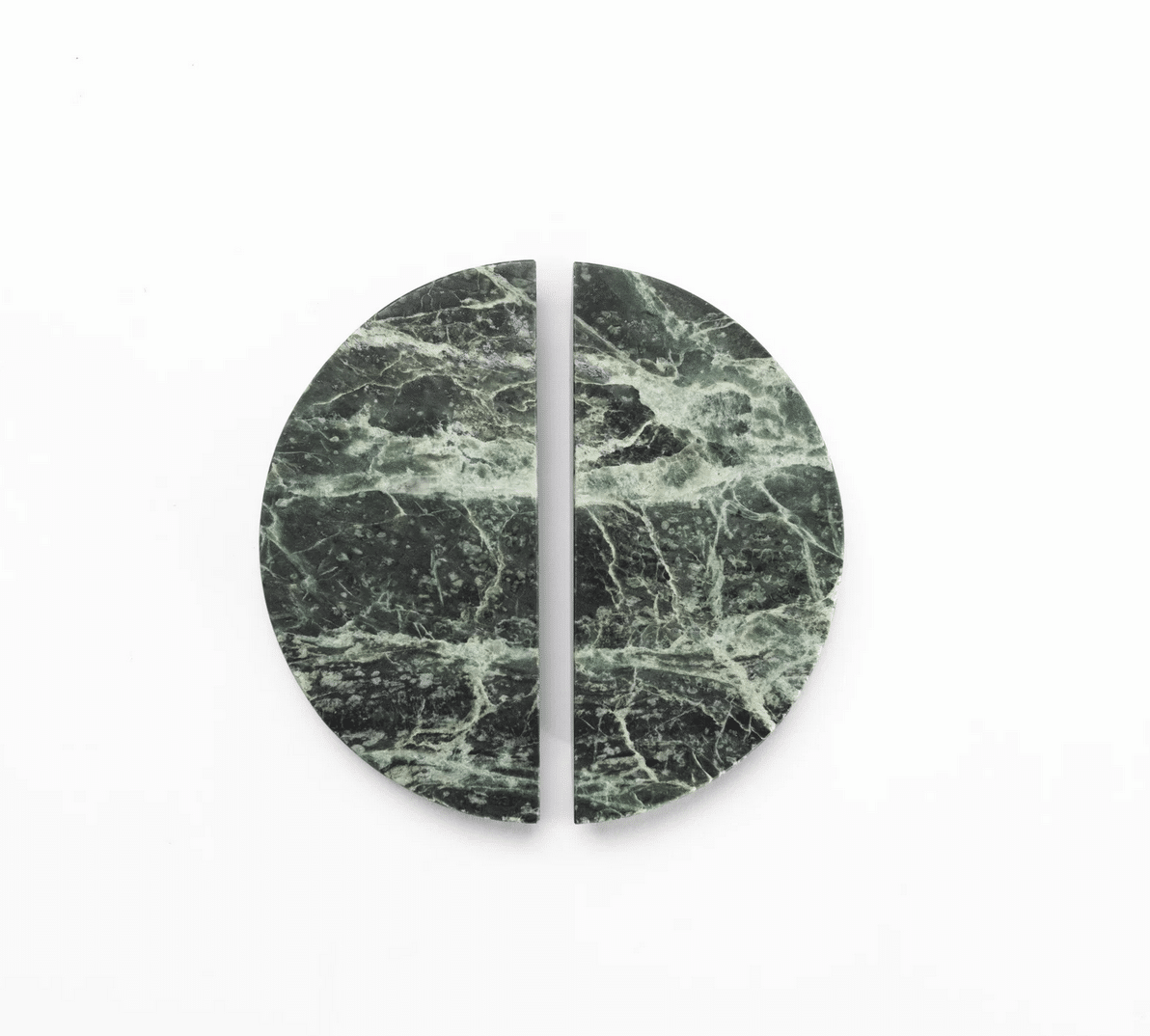 Zano Semi Marble Handle - Medium 160mm - Verde