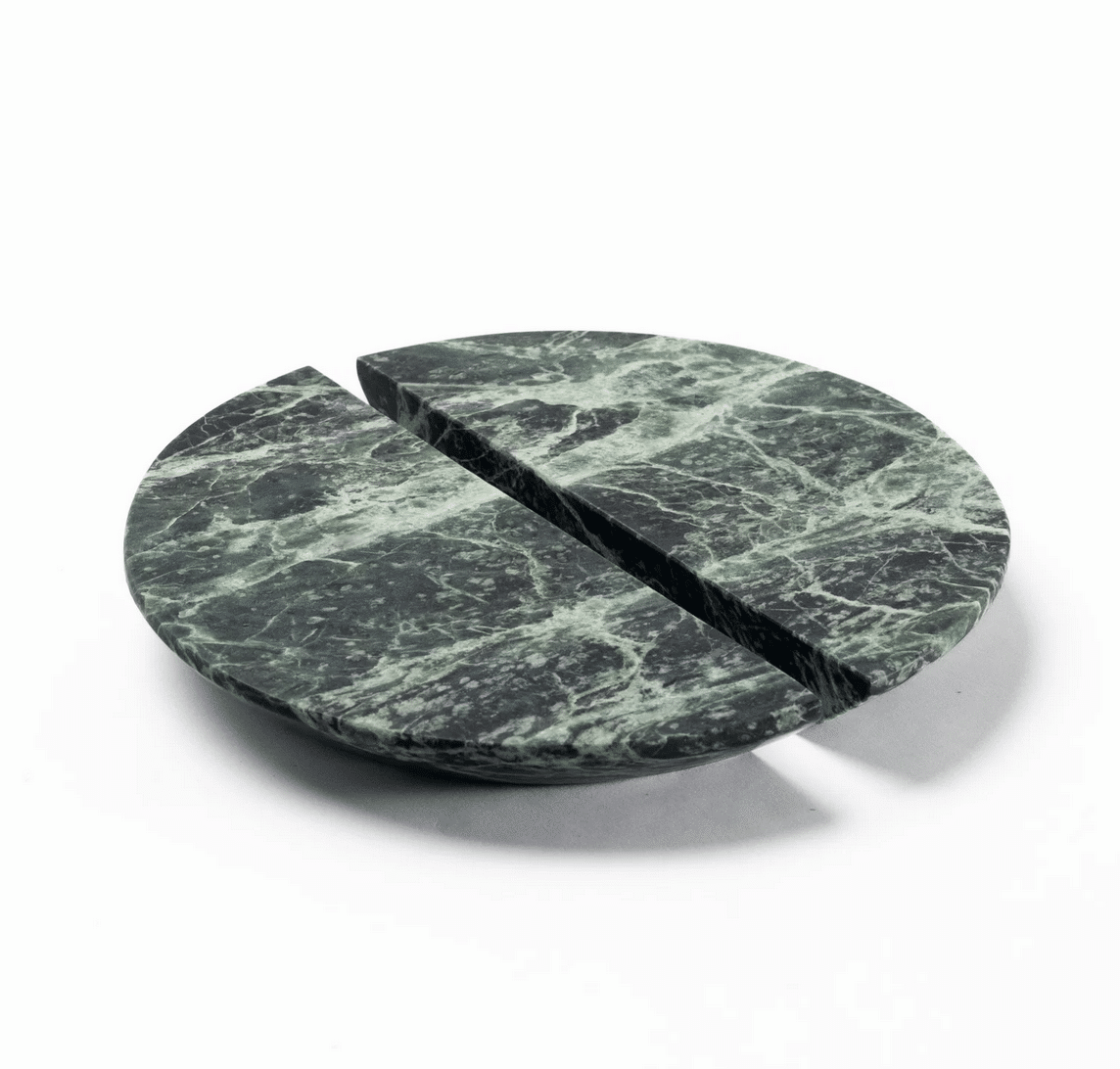Zano Semi Marble Handle - Medium 160mm - Verde - Image 3