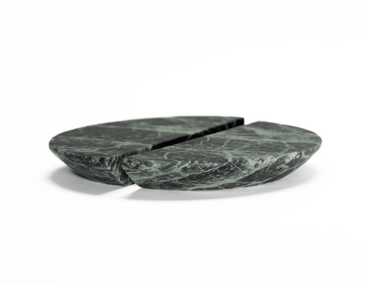 Zano Semi Marble Handle - Medium 160mm - Verde - Image 4
