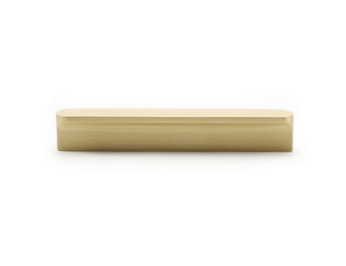 Zano Vera Handle - Small 114mm - Satin Brass