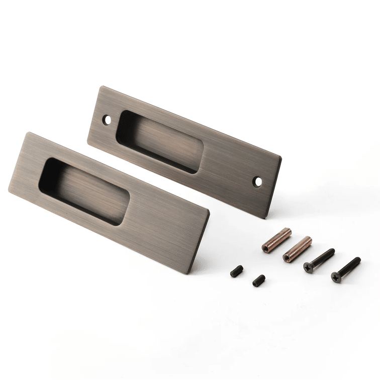 Marble handles with installation hardware included