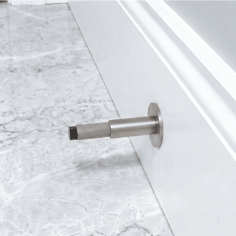 Stainless steel sink - halo door stop installation