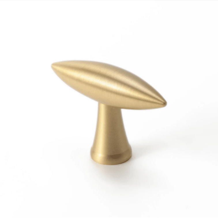 Zano Hardware - Vino Knob 52mm - Satin Brass