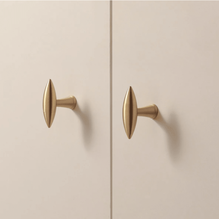 Zano Hardware - Vino Knob 52mm - Satin Brass - Image 2