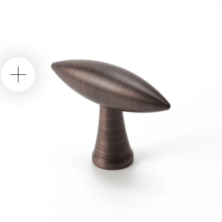 Zano Hardware - Vino Knob 52mm - Antique Copper Brass