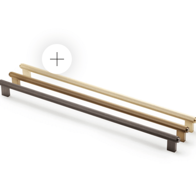 Flush pull cavity slider - multiple finishes