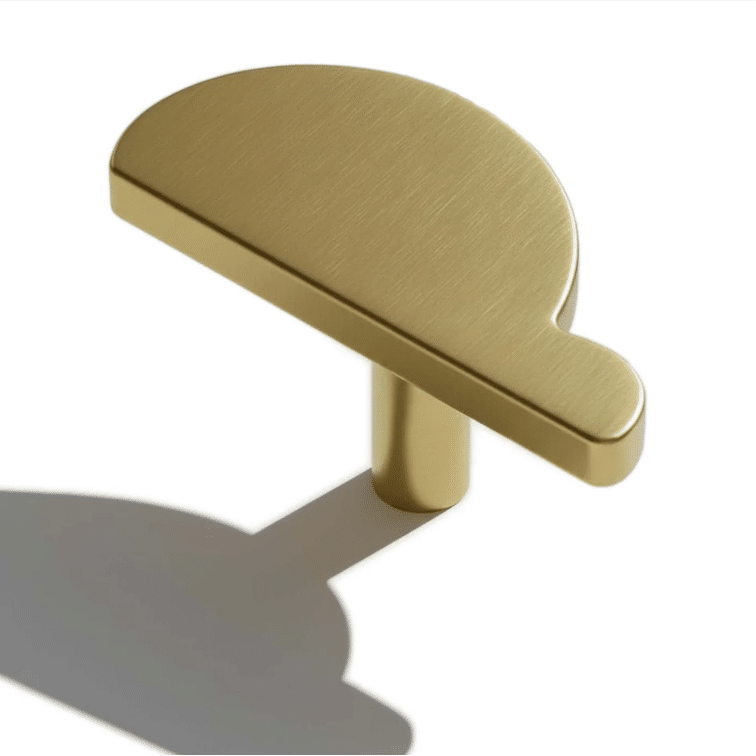 Zano Hardware - Cloud Knob - 60mm - Satin Brass - Image 10