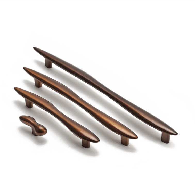 Zano Hardware Maison Roma Handle - Large - 307mm - Copper Brass - Image 14