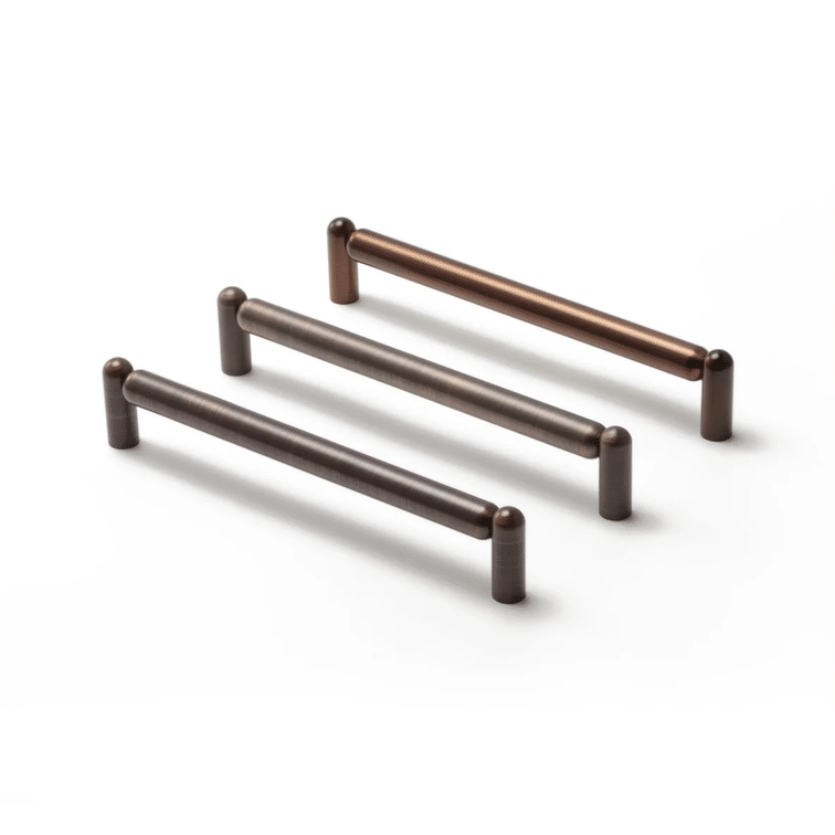 Zano Hardware - Monaco Handle - Small - 205mm - Antique Copper Brass - Image 5