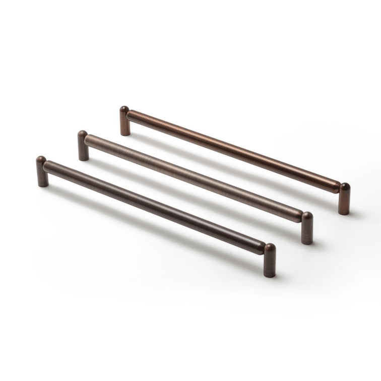 Zano Hardware - Monaco Handle - Small - 205mm - Antique Copper Brass - Image 6