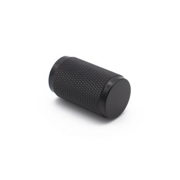 MattBlackKnurledCabinetKnob-HelenaSideView_800x