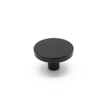 MattBlackRoundProfileCabinetKnob-Olivia_800x